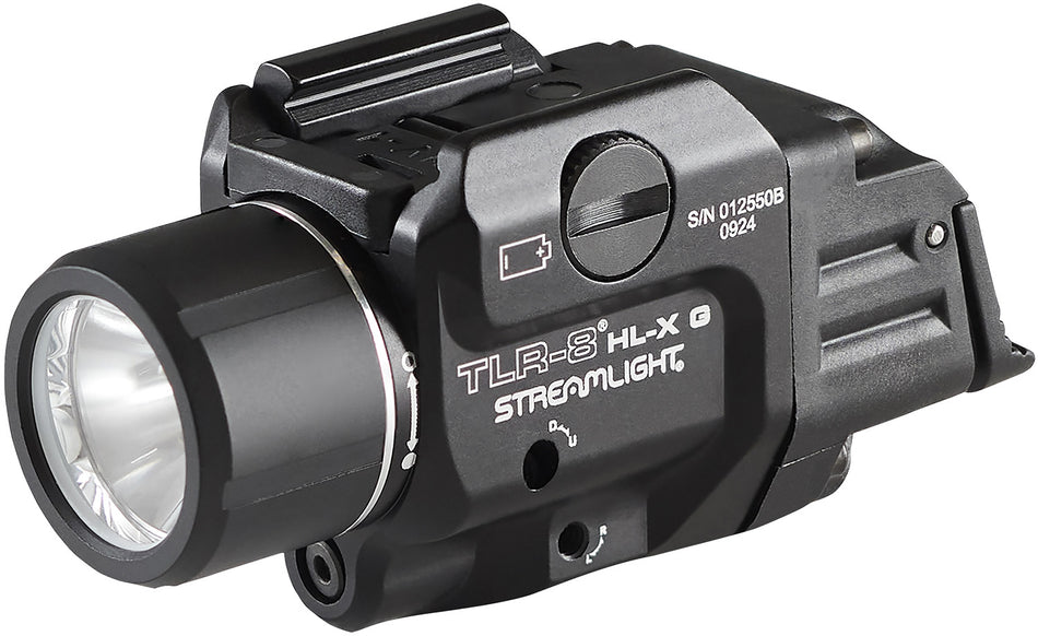 Streamlight TLR-8 Tactical Gun Light with Green Laser Black Aluminum 1000 Lumens