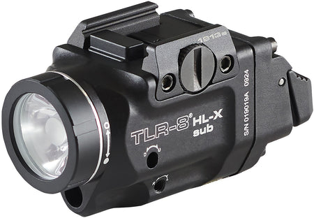 Streamlight TLR-8 1913 Short Rail Tactical Light with Red Laser Black Aluminum 1000 Lumens