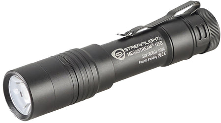Streamlight MegaStream 66210 Black Aluminum 150/500/1800 Lumen White LED Rechargeable Flashlight