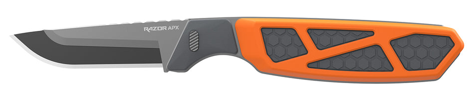 Outdoor Edge Razor APX255C 2.50-Inch Plain 420J2 Stainless Steel Blade Knife