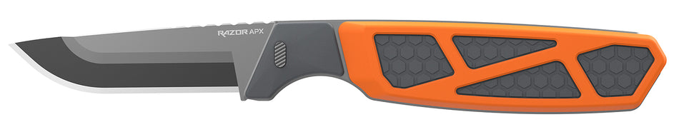 Outdoor Edge Razor APXS306C 3-Inch Plain 420J2 Stainless Steel Blade Knife