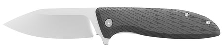 Outdoor Edge BR1C Brutus 3.30-Inch Folding Sheepsfoot Plain 4Cr14MoV, Glass-Filled Nylon