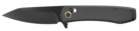 Outdoor Edge SL1C Sentinel 3.15-Inch Folding Drop Point Black Oxide 8Cr13MoV SS, G10 Handle