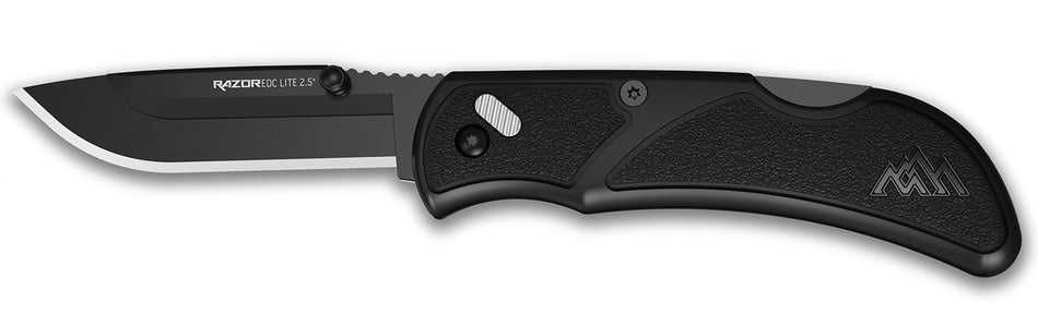 Outdoor Edge RazorEDC Lite Folding Knife 2.50" Plain 420J2 Stainless Steel Blade