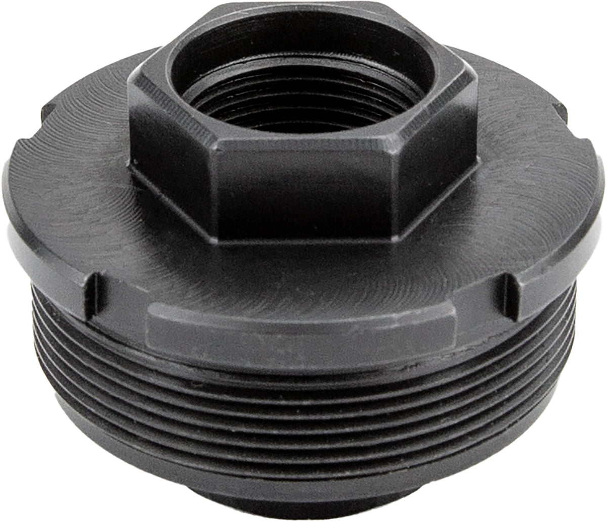 KGM Suppressors A-DTA-S-2 HUB-Compatible Suppressor Direct Thread Adapter 5/8"x24 Steel Black Nitride