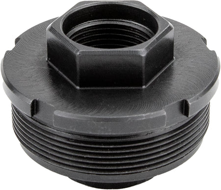 KGM Suppressors A-DTA-S-2 HUB-Compatible Suppressor Direct Thread Adapter 5/8"x24 Steel Black Nitride