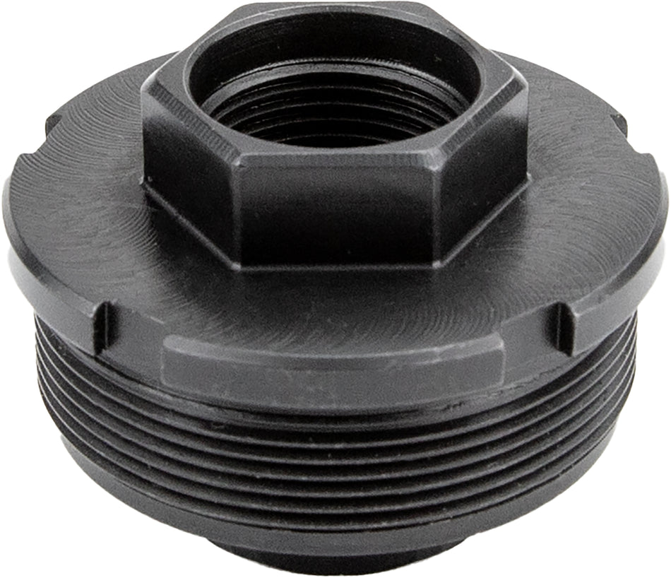 KGM Suppressors A-DTA-S-2 HUB-Compatible Suppressor Direct Thread Adapter 5/8"x24 Steel Black Nitride