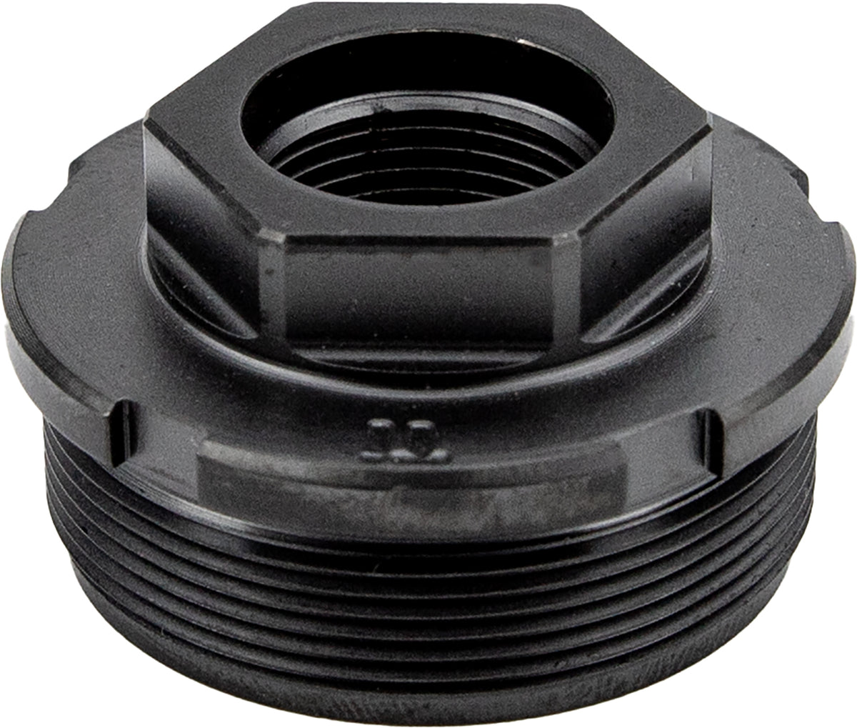 KGM Suppressors A-DTA-T-3 HUB-Compatible Suppressor Titanium Direct Thread Adapter 3/4"x24 Black