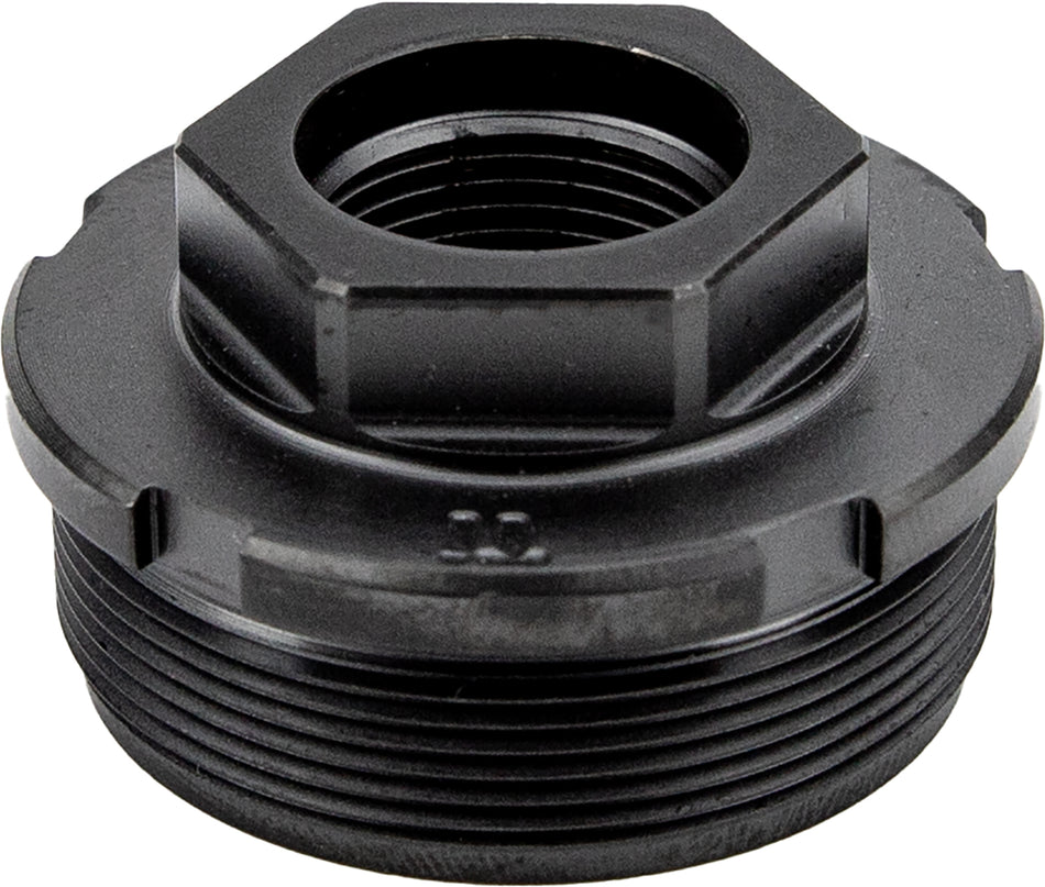 KGM Suppressors A-DTA-T-3 HUB-Compatible Suppressor Titanium Direct Thread Adapter 3/4"x24 Black