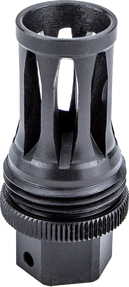 KGM Suppressors A-QD-FH-S-1 QD Flash Hider Nitride Black 1/2x28 Thread