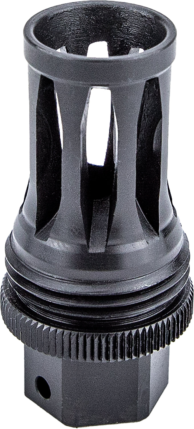 KGM Suppressors A-QD-FH-S-1 QD Flash Hider Nitride Black 1/2x28 Thread