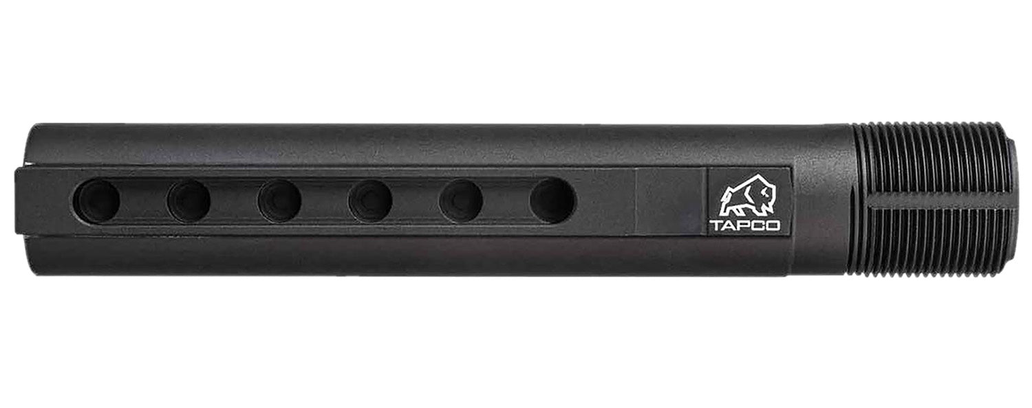 Tapco TAP22057 AR-15 Mil-Spec 6-Position Buffer Tube Black Anodized