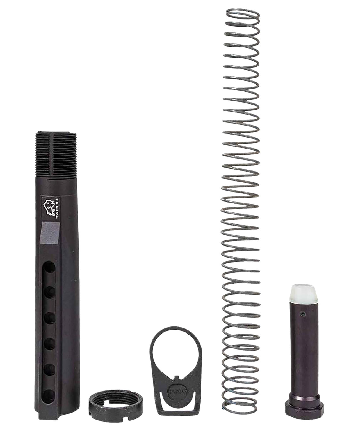 Tapco TAP22058 AR-15 Buffer Tube Kit with Carbine Buffer and Spring Black