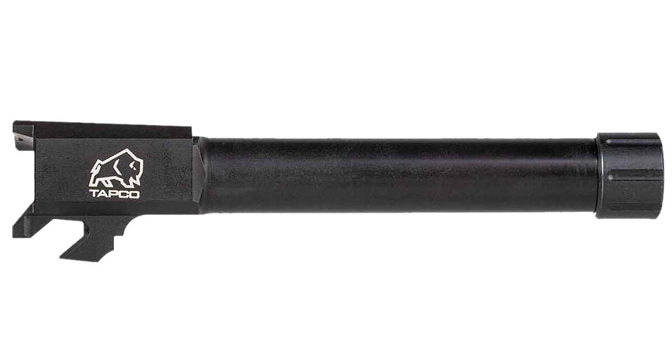 Tapco 9mm Threaded Drop-In Replacement Barrel for Springfield Hellcat Pro Black Stainless Steel TAP22027