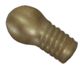 Williams Gold Bead Shotgun Sight 3-56 Thread x .130" Shank #3