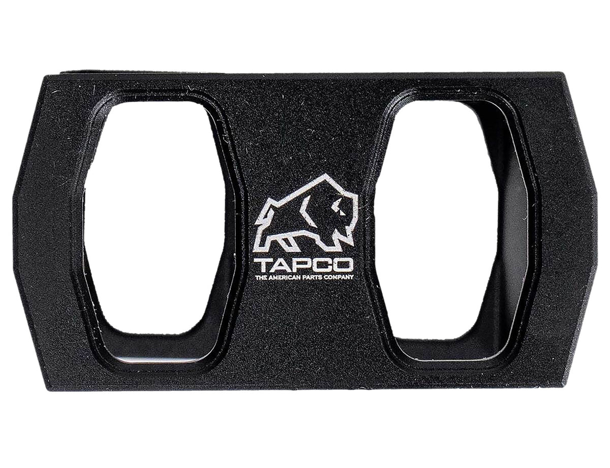 Tapco AR-15 Dual Magazine Coupler, 5.56x45mm Compatible - Black Aluminum Two-Bolt System