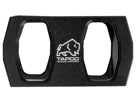 Tapco AR-15 Dual Magazine Coupler, 5.56x45mm Compatible - Black Aluminum Two-Bolt System