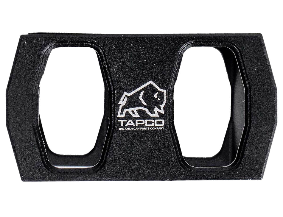 Tapco AR-15 Dual Magazine Coupler, 5.56x45mm Compatible - Black Aluminum Two-Bolt System