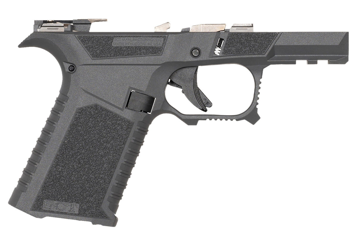 SCT Manufacturing 0226020000IC Full-Size Frame - Sniper Gray, 9mm Luger Polymer