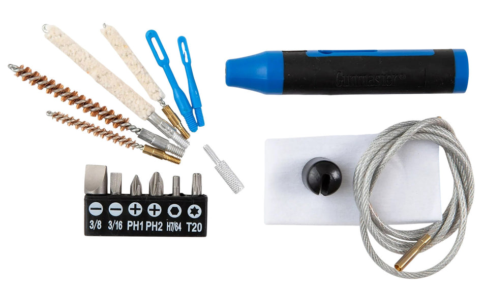 DAC GunMaster Universal 17/22 Rifle Cleaning Kit 17 Pieces