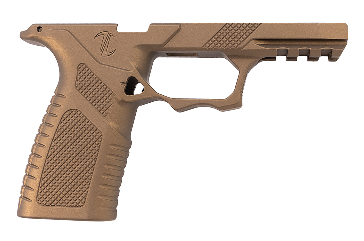 Timber Creek Outdoors SSP365XPROGMBB Sig P365 X Macro Pro Grip Module Burnt Bronze