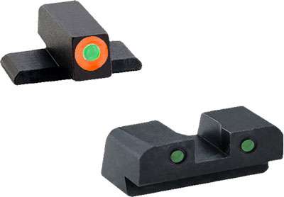 AmeriGlo Spartan Operator Green/Green 3-Dot Night Sights for All Springfield XD