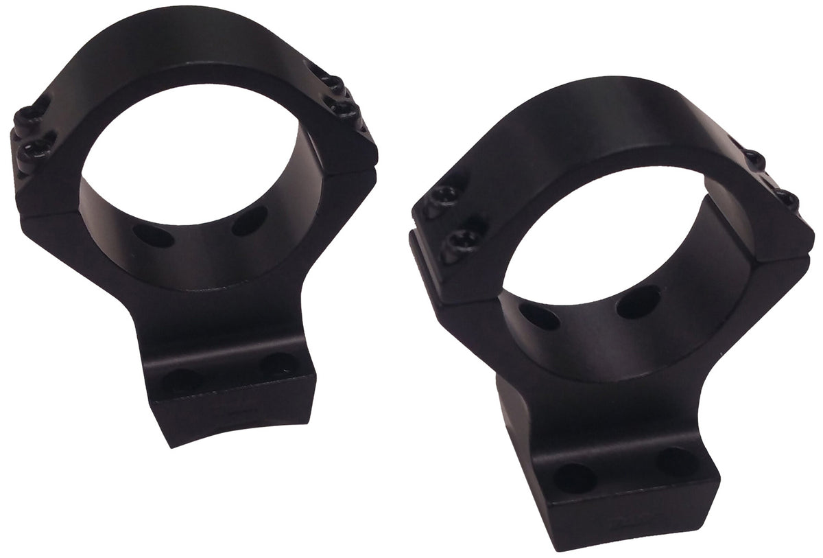 Talley 840735 Browning X-Bolt Medium Ring Scope Mount Combo 34mm Black Anodized Aluminum 20 MOA