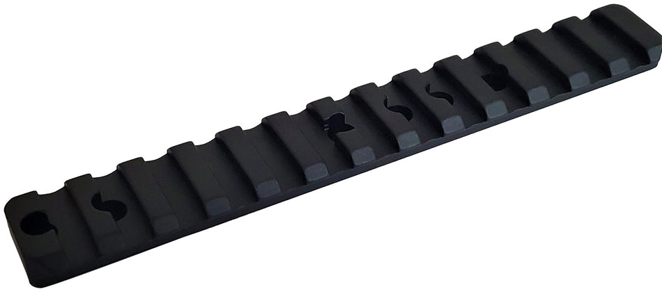 Talley P00252336 Black Anodized Aluminum Picatinny Rail for Henry Homesteader