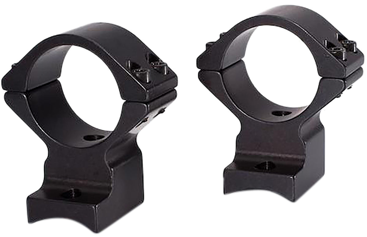 Talley 94X719 Savage 8-40 Round Receiver Accutrigger Scope Mount Ring Combo 1 Inch Black Anodized Medium Rings