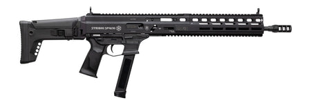 Grand Power Stribog SP9A3G 9mm Luger Rifle, 16" Black Barrel & Receiver, Polymer Stock