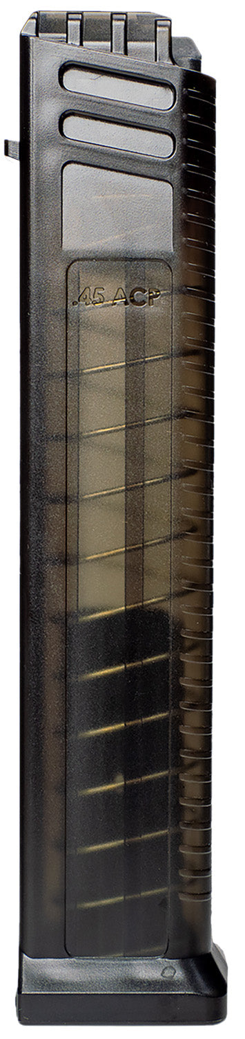 Grand Power Stribog 45 ACP 10rd Translucent Smoke Polymer Handgun Magazine