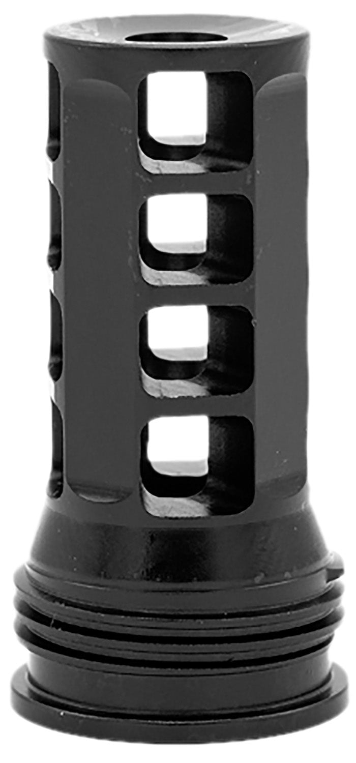 Huxwrx 3486 QD Muzzle Brake 5.56 1/2"x28 Steel Black Finish