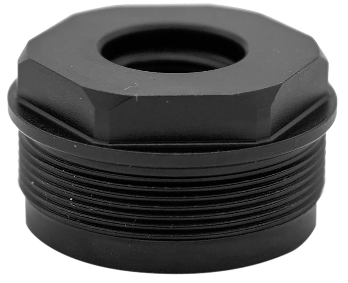 Huxwrx 1914 Black Nitride Direct Thread Adapter 1/2x28 Steel
