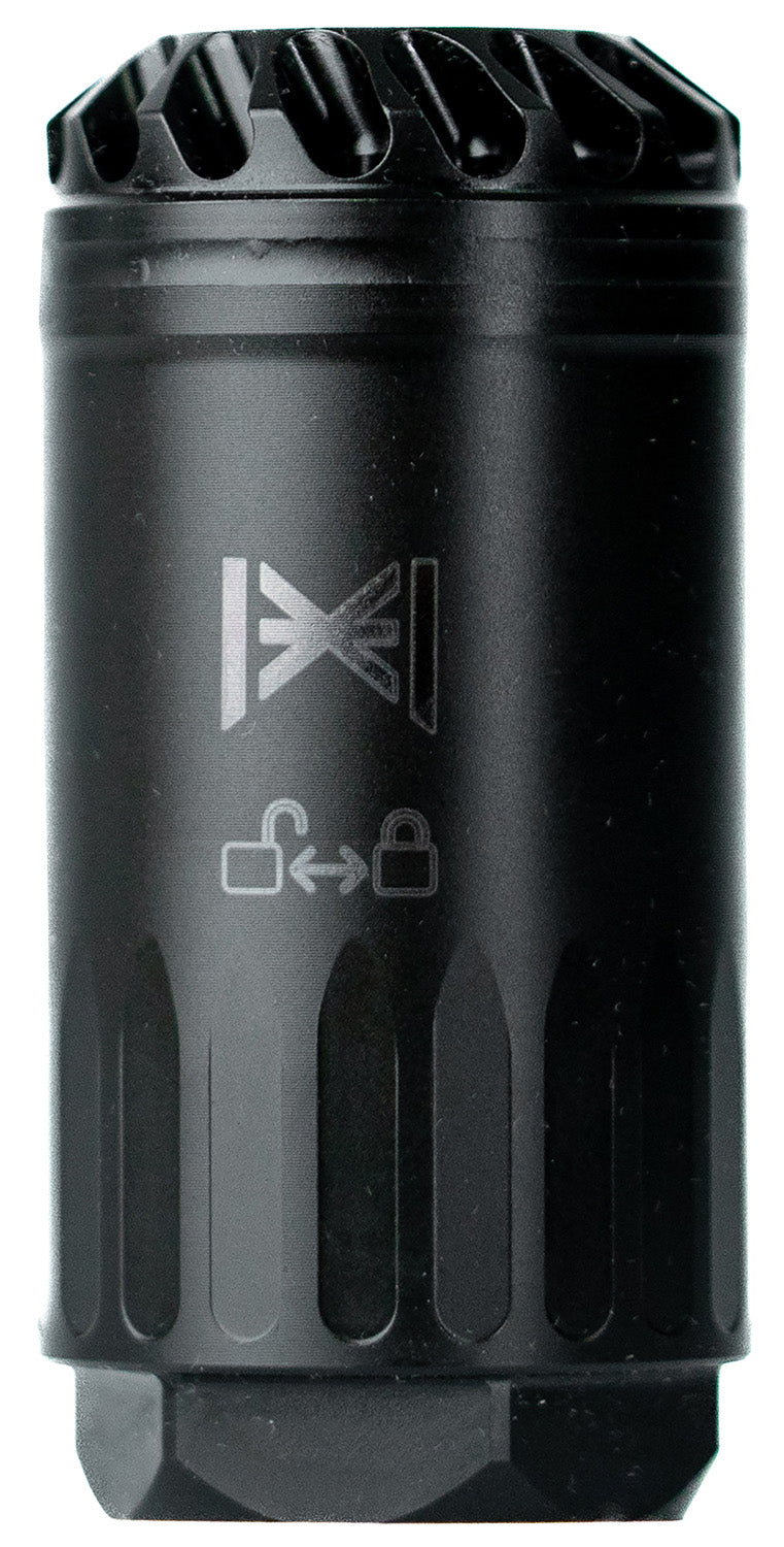 Huxwrx 1985 Cerakote Black Blastphemy Blast Deflector Steel