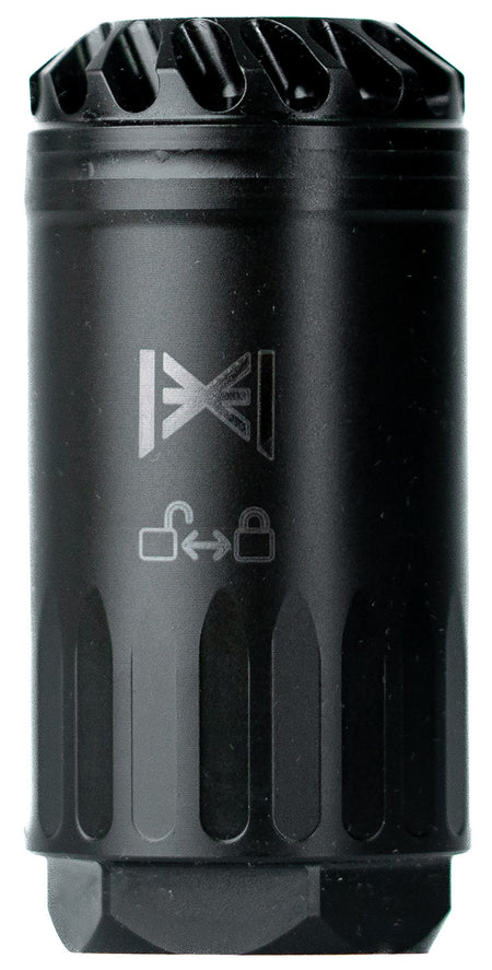 Huxwrx 1985 Cerakote Black Blastphemy Blast Deflector Steel