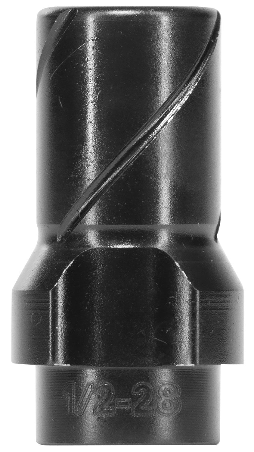 Huxwrx 2291 9mm Three-Lug Muzzle Device 1/2x28 Black