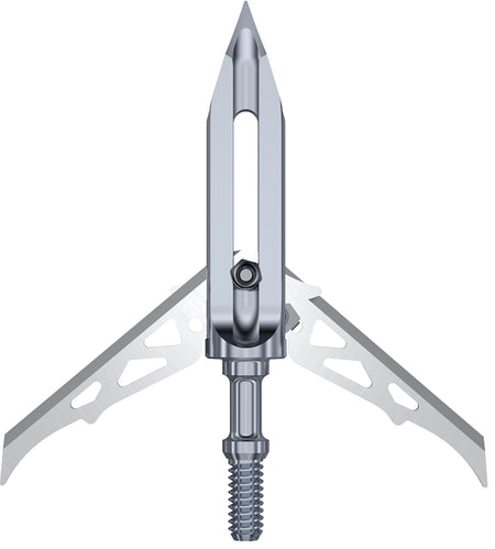 Ravin R100 100-Grain Titanium Mechanical Broadheads Silver 3 Pack