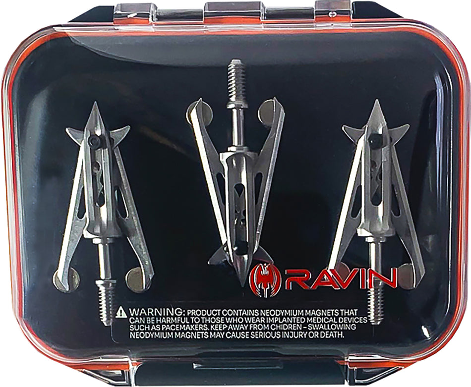 Ravin R109 Compact Broadhead Carrying Case Black/Clear