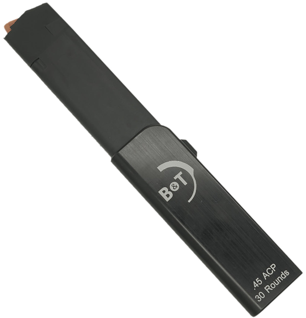 B&T Firearms BT-220599 .45 ACP 30-Round Mag Fits APC45-G/SPC45-G Black Polymer