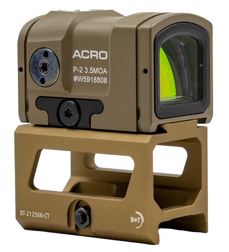 B&T AP-200777-FDE-M Aimpoint ACRO P-2 FDE 3.5 MOA Red Dot Reticle