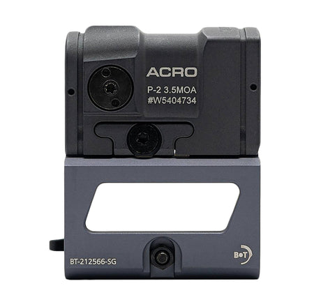 B&T AP-200871-SG-39-QD Aimpoint ACRO P-2 Gray 3.5 MOA Red Dot Reticle