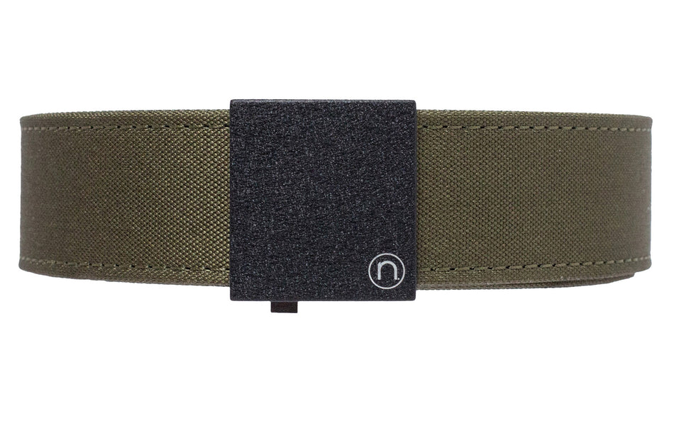 Nexbelt PCS5211 OD Green Nylon Ratchet EDC Belt 1.5" Wide Push Button Closure