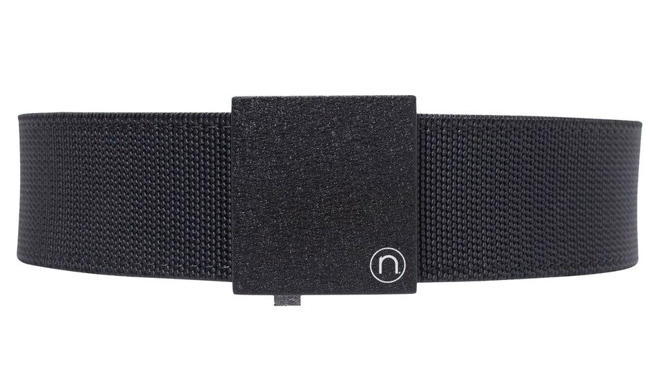 Nexbelt PCS5242 Black Nylon Ratchet EDC Belt 1.5" Wide Push Button Closure