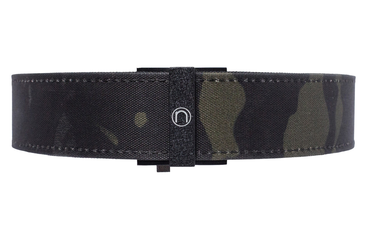 Nexbelt PCS5181 Multi-Cam Black Nylon Tactical EDC Belt Fits up to 50" 1.5" Push Button