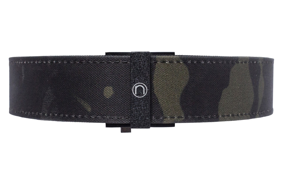 Nexbelt PCS5181 Multi-Cam Black Nylon Tactical EDC Belt Fits up to 50" 1.5" Push Button