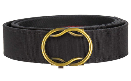 Nexbelt PCS2241 Grace Gray/Black Nylon Women's Belt Clasp Closure