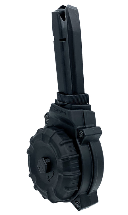 ProMag DRMA56 Browning Hi-Power 9mm 50rd Drum Magazine Black Polymer