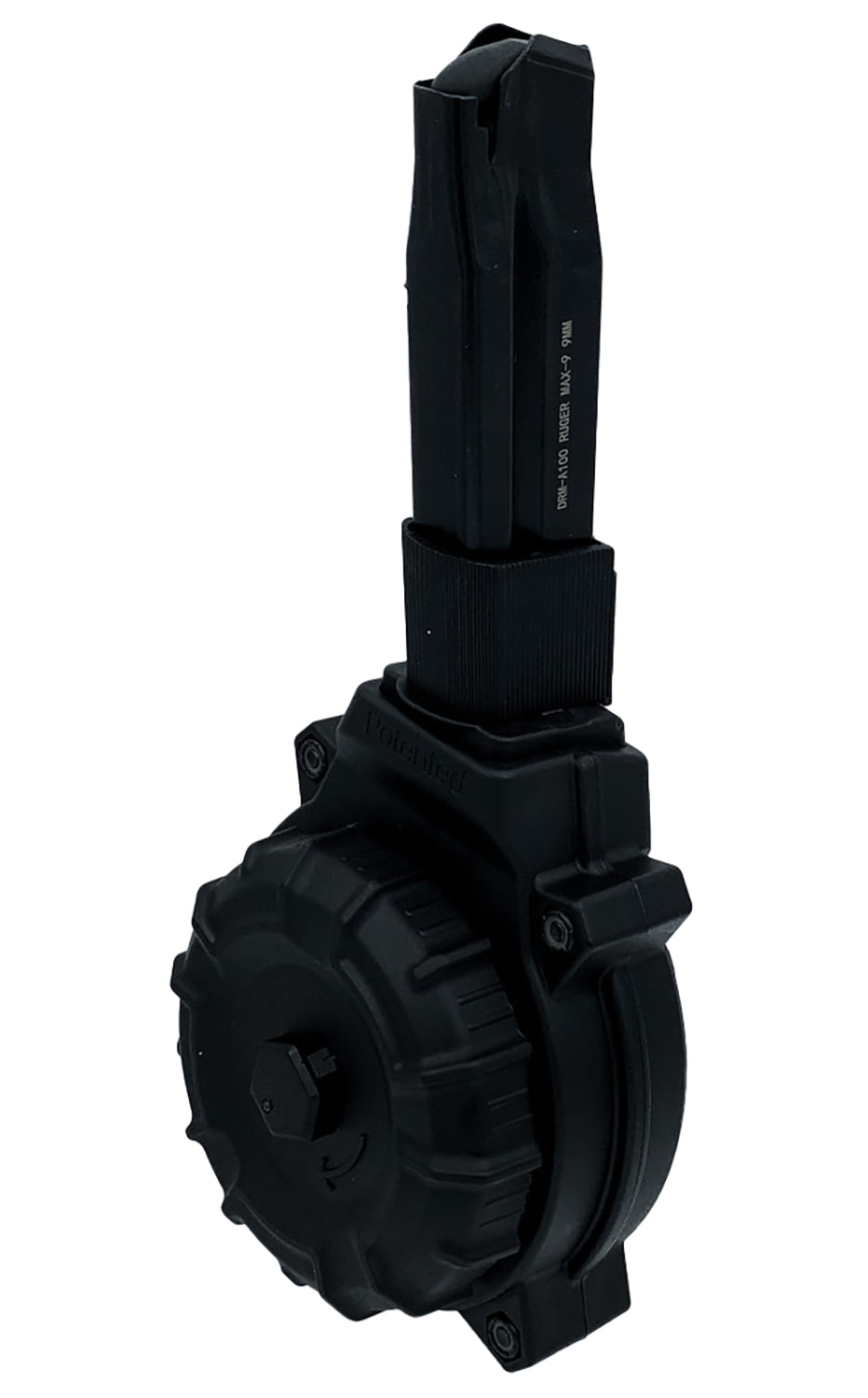 ProMag DRMA100 Ruger Max-9 9mm 50rd Drum Magazine Black Polymer