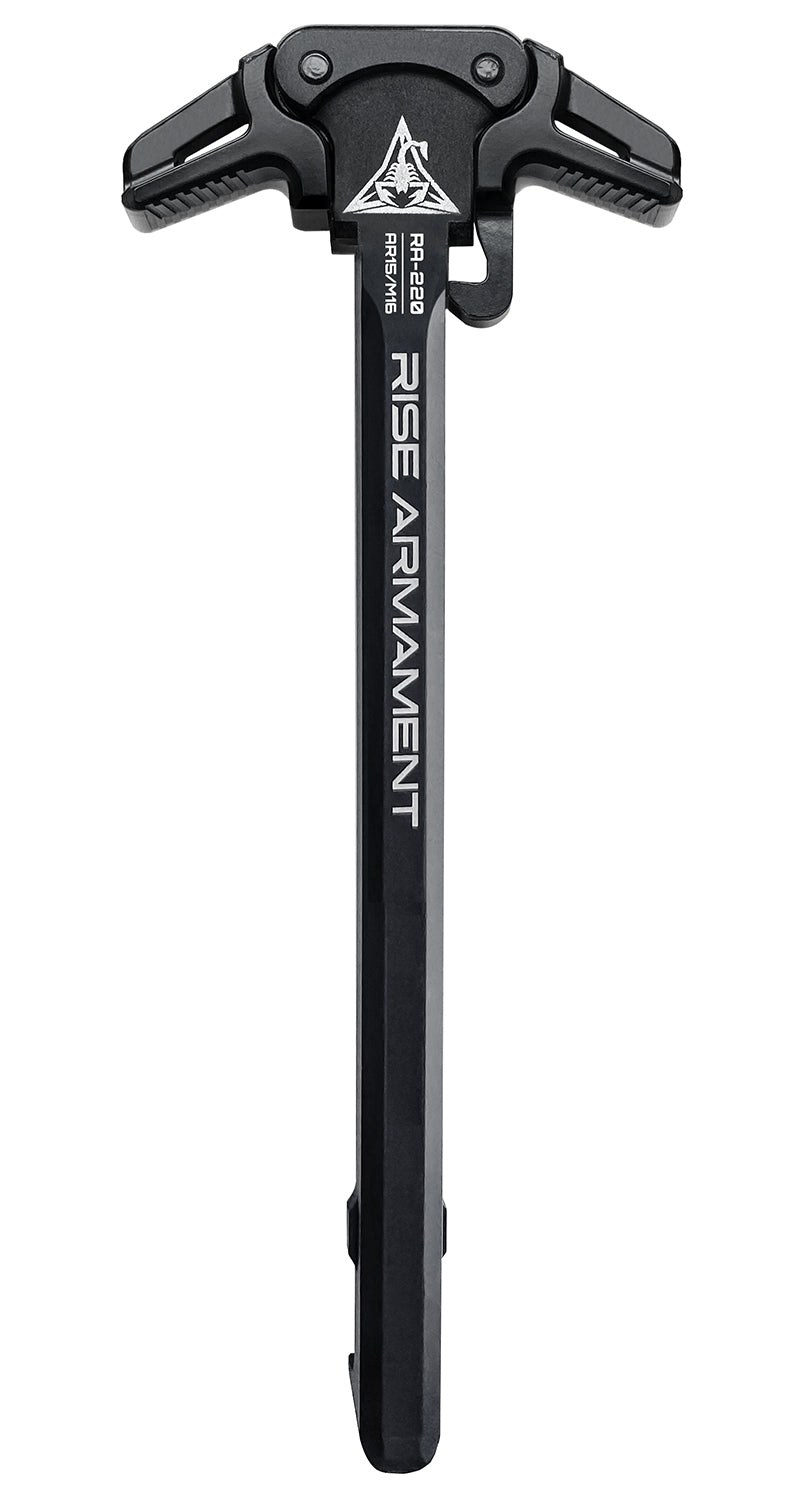 Rise Armament RA220BLK AR-15 Ambi Charging Handle Black Anodized Aluminum