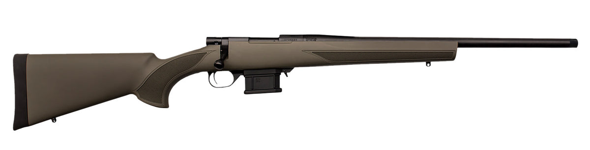Howa 1500 Mini Action 6.5 Grendel 20" Carbon Fiber Rifle, HTI Green Stock